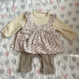 ブリーズ(BREEZE)のベビー服*70/バースデイ＊BabyGAP＊BREEZE/女の子服(カバーオール)