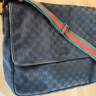 グッチ(Gucci)の★GUCCI グッチ GG キャンパス ショルダーバッグ 美品  グッチ正規品(ショルダーバッグ)