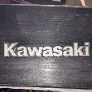 カワサキ(カワサキ)のKawasakiエンブレム(パーツ)