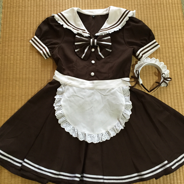 Bodyline セーラーメイド服 ブラウン 茶色の通販 By Shop ボディラインならラクマ