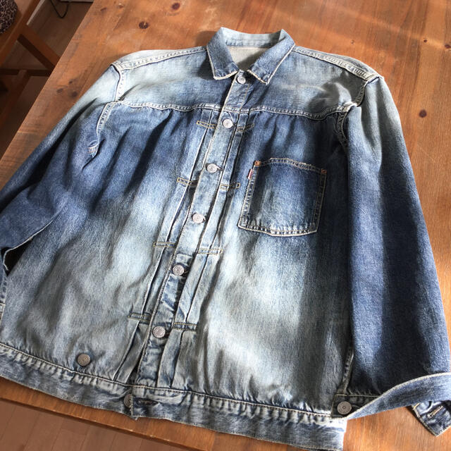 L'Appartement DEUXIEME CLASSE(アパルトモンドゥーズィエムクラス)のアパルトモン　シュタンバウム　OVERSIZE DENIM JACKET 38 レディースのジャケット/アウター(Gジャン/デニムジャケット)の商品写真