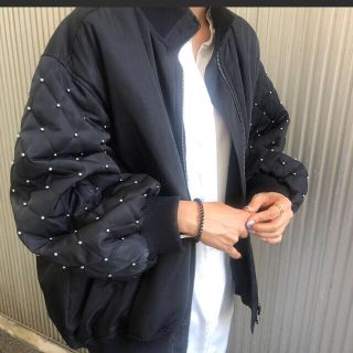 アメリヴィンテージ(Ameri VINTAGE)のアメリヴィンテージ  DALMA SLEEVE STUDS MA1(ブルゾン)