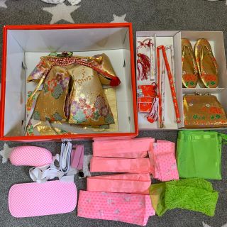 七五三 7歳 七歳 帯 小物セット(和服/着物)