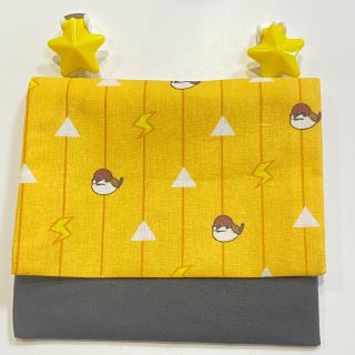 ハンドメイド 子ども用移動用ポケット　移動用ポシェット　和柄(外出用品)