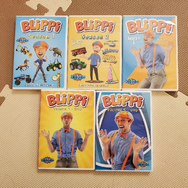 ☆lilyさま専用☆Blippi DVD ５枚セット