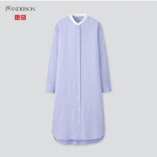 ユニクロ(UNIQLO)のUNIQLO JWAnderson スタンドカラーワンピース(ひざ丈ワンピース)