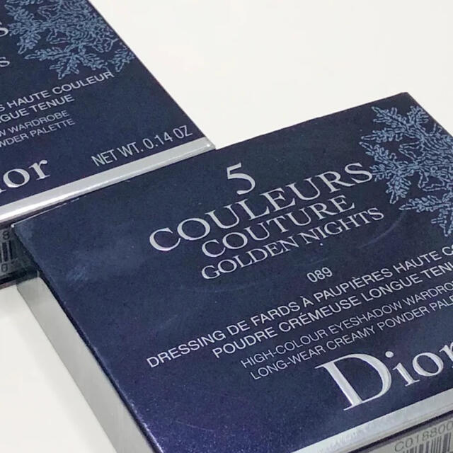 Dior(ディオール)の新品未開封　ディオール サンク クルール クチュール　089 ブラックナイト コスメ/美容のベースメイク/化粧品(アイシャドウ)の商品写真