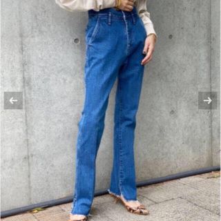 Spick & Span - スピック&スパン【5 1/2】BEAUTY-LINE SLIT DENIMの ...