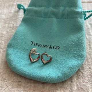 ティファニー(Tiffany & Co.)のsaku様専用　お値下げ！ティファニー　シルバー　オープンハートピアス(ピアス)