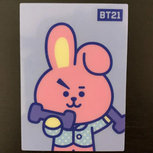 bt21カフェ　bt21 カフェ　カード　グク　bts バンタン　防弾少年団 エンタメ/ホビーのCD(K-POP/アジア)の商品写真