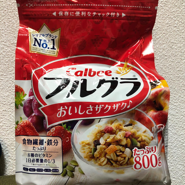 カルビー(カルビー)のCalbee フルグラ 800g /750g 日清 グラノーラ 400g 食品/飲料/酒の食品(米/穀物)の商品写真