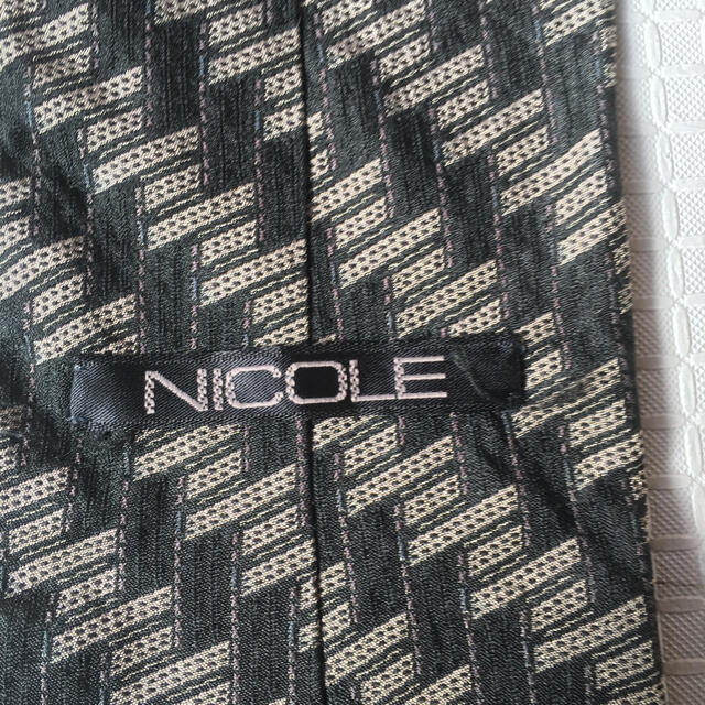 NICOLE(ニコル)のシルク100% ブランドネクタイ　ニコル　E6 メンズのファッション小物(ネクタイ)の商品写真