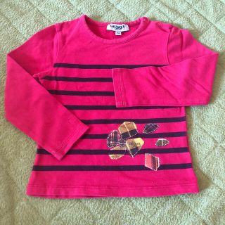 ジャンポールゴルチエ(Jean-Paul GAULTIER)のGAULTIER bebe ミニ裏起毛Tシャツ　2A(Ｔシャツ)