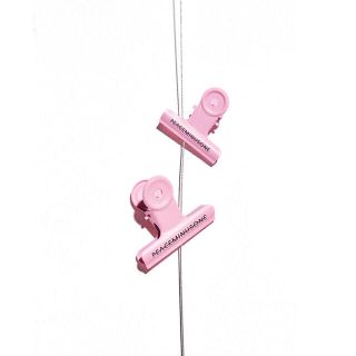 ピースマイナスワン(PEACEMINUSONE)のPMO BULLDOG CLIP #12 PINK(その他)