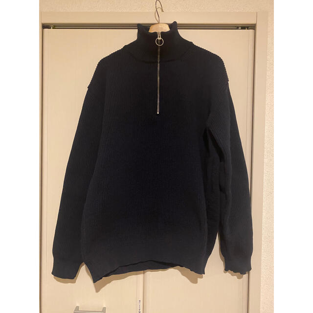 nanamica(ナナミカ)のnanamica half zip sweater 2020aw メンズのトップス(ニット/セーター)の商品写真