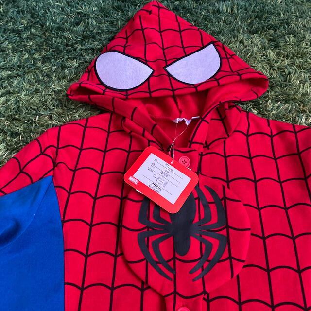 MARVEL(マーベル)のスパイダーマン　裏起毛つなぎ　150cm キッズ/ベビー/マタニティのキッズ服男の子用(90cm~)(その他)の商品写真