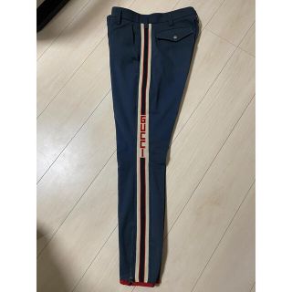 グッチ(Gucci)のGUCCI ストライプギャバジンストレッチパンツ　サイズ46(その他)