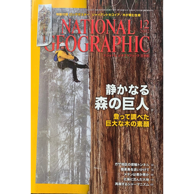 ナショナルグラフィック　雑誌 エンタメ/ホビーの雑誌(専門誌)の商品写真