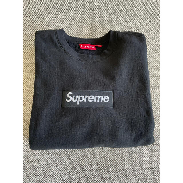 Supreme(シュプリーム)のsupreme boxlogo crewneck 2018aw Mサイズ メンズのトップス(スウェット)の商品写真