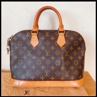 LOUIS VUITTON - 南京錠鍵付き✰︎ アルマ モノグラム ハンドバッグの
