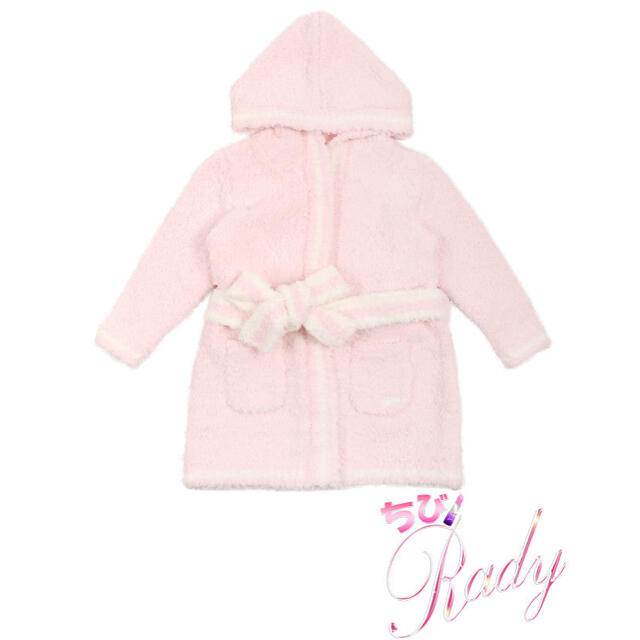 Rady(レディー)の新品　ちびRady ガウン　ピンク　120cm ニット　ルームウェアー キッズ/ベビー/マタニティのキッズ服男の子用(90cm~)(その他)の商品写真