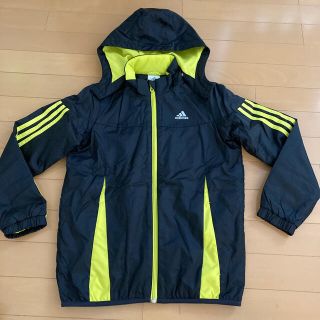 アディダス(adidas)のアディダス　上着　ブラック　140(ジャケット/上着)