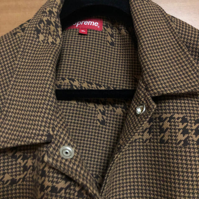 Supreme(シュプリーム)の 試着のみsupreme Houndstooth Logos Jacket XL メンズのジャケット/アウター(ブルゾン)の商品写真