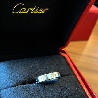 カルティエ(Cartier)のニノ。さま専用。Cartierラブリング#プラチナ#ダイヤ(リング(指輪))