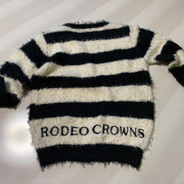 RODEO CROWNS WIDE BOWL(ロデオクラウンズワイドボウル)のRODEO CROWNS キッズ【120】可愛いふわふわセーター キッズ/ベビー/マタニティのキッズ服男の子用(90cm~)(Tシャツ/カットソー)の商品写真