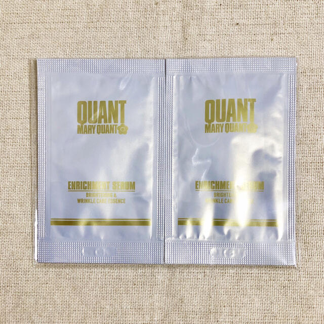 MARY QUANT(マリークワント)のMARY QUANT マリクワ　エンリッチメントセラム　美容液サンプル×2 コスメ/美容のキット/セット(サンプル/トライアルキット)の商品写真