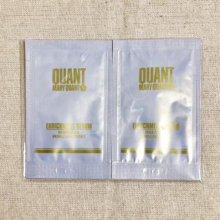 マリークワント(MARY QUANT)のMARY QUANT マリクワ　エンリッチメントセラム　美容液サンプル×2(サンプル/トライアルキット)