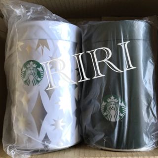 スターバックスコーヒー(Starbucks Coffee)のスターバックス  キャニスター 缶 ホリデー2020 限定 ノベルティー (容器)