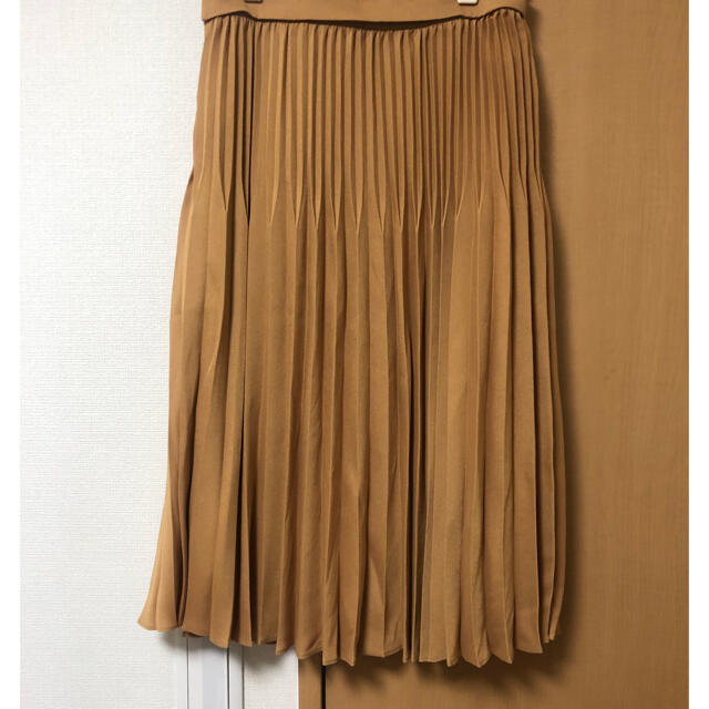 【美品】グリーンレーベル マスタード イエロー スカート 36 レディースのスカート(ロングスカート)の商品写真