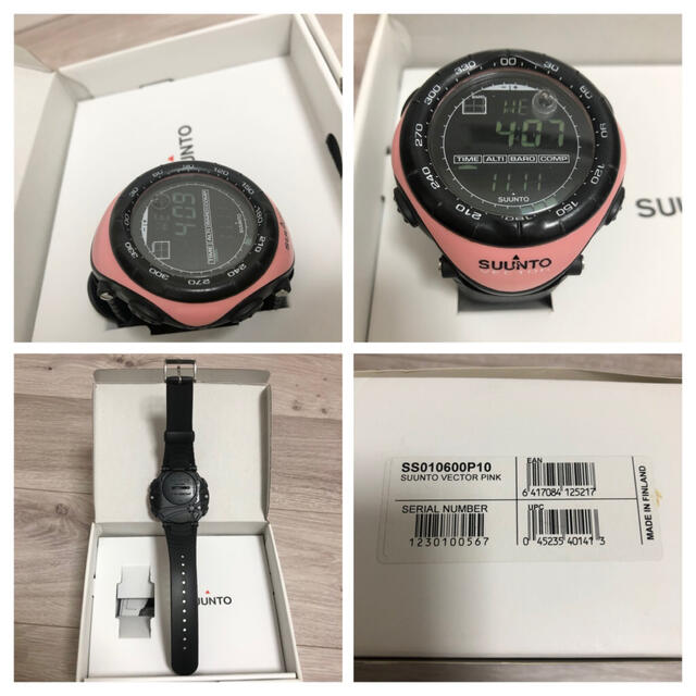 SUUNTO(スント)の白菜様 SUUNTO スント ベクター vector 腕時計 デジタルウォッチ レディースのファッション小物(腕時計)の商品写真