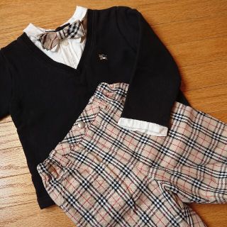 バーバリー(BURBERRY)のバーバリー☆フォーマルセットアップ☆８０cm(セレモニードレス/スーツ)