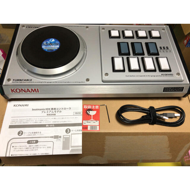 KONAMI(コナミ)のbeatmania IIDX 専用コントローラープレミアムモデル エンタメ/ホビーのゲームソフト/ゲーム機本体(その他)の商品写真