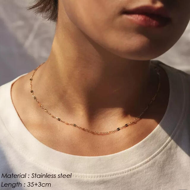 ALEXIA STAM(アリシアスタン)のPetal choker necklace ペタル チョーカーネックレス レディースのアクセサリー(ネックレス)の商品写真