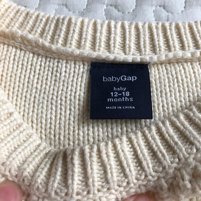 babyGAP(ベビーギャップ)のbaby gap ニット キッズ/ベビー/マタニティのベビー服(~85cm)(ニット/セーター)の商品写真