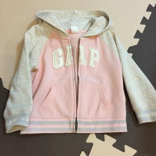 ベビーギャップ(babyGAP)の裏起毛のギャップトレーナー  パーカー   90(Tシャツ/カットソー)