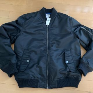 ギャップ(GAP)の新品　GAP  MA-1  Sサイズ　黒(ブルゾン)