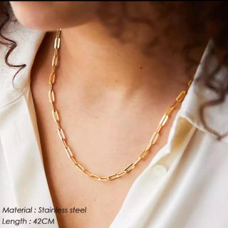 シールームリン(SeaRoomlynn)のBoston chain choker ボストン チェーンネックレス(ネックレス)