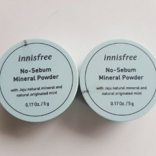 イニスフリー(Innisfree)のイニスフリー 　innisfree　ノーセバム ミネラルパウダー ノ　2個セット(フェイスパウダー)