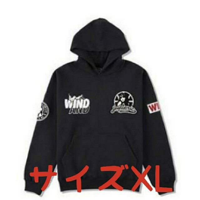 HYSTERIC GLAMOUR(ヒステリックグラマー)のHYSTERIC GLAMOUR X WDS HOODIE XL メンズのトップス(パーカー)の商品写真