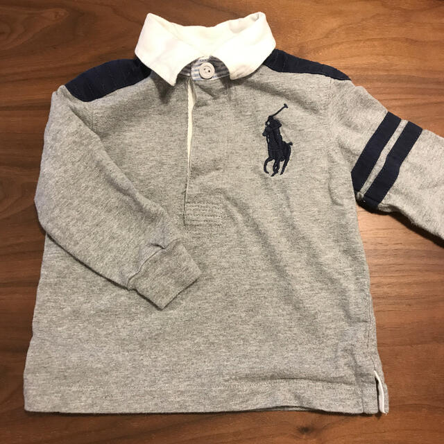 POLO RALPH LAUREN(ポロラルフローレン)の90★ラルフローレン ラガーシャツ キッズ/ベビー/マタニティのベビー服(~85cm)(トレーナー)の商品写真