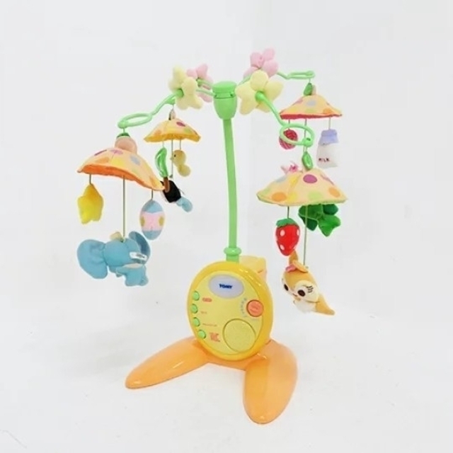 Takara Tomy(タカラトミー)のディズニー　やわらかガラガラメリー　赤ちゃん用 キッズ/ベビー/マタニティのおもちゃ(オルゴールメリー/モービル)の商品写真