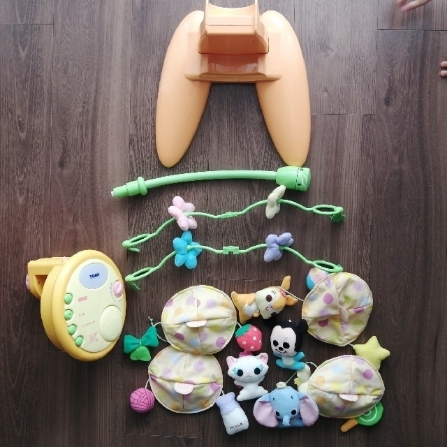Takara Tomy(タカラトミー)のディズニー　やわらかガラガラメリー　赤ちゃん用 キッズ/ベビー/マタニティのおもちゃ(オルゴールメリー/モービル)の商品写真