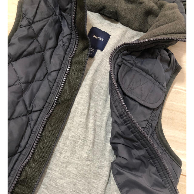 GAP Kids(ギャップキッズ)の◆GAPキッズ　キルティング　中綿ベスト◆size120〜130cm キッズ/ベビー/マタニティのキッズ服男の子用(90cm~)(ジャケット/上着)の商品写真