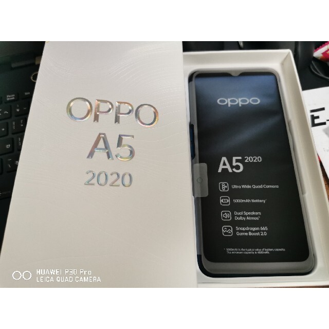 OPPO A5 2020 モバイル  開封のみ