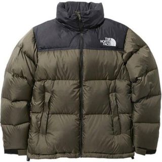 ザノースフェイス(THE NORTH FACE)の新品未使用　ノースフェイス　ヌプシ　カーキ(ダウンジャケット)