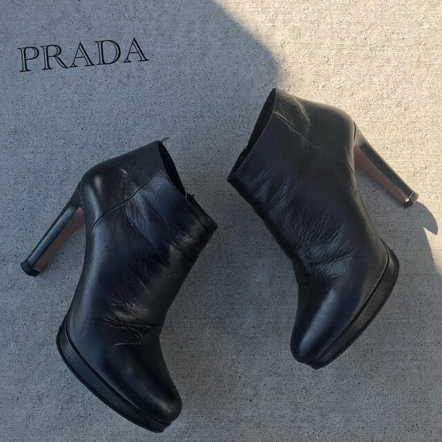 PRADA/ショートブーツ